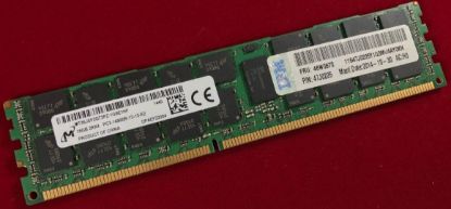 Picture of 00D5048 IBM 16GB 1X16GB 1866MHZ PC3-14900 ECC Registered DDR3 SDRAM Memory For System X Server. New Bulk Pack.