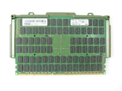 Picture of 00V5412 IBM 32GB 1X32GB DDR3-1066MHZ Ecc Registered PC3-10600 Cl7 Dimm Memory Module For Power 7 P770 Server. New Bulk Pack.