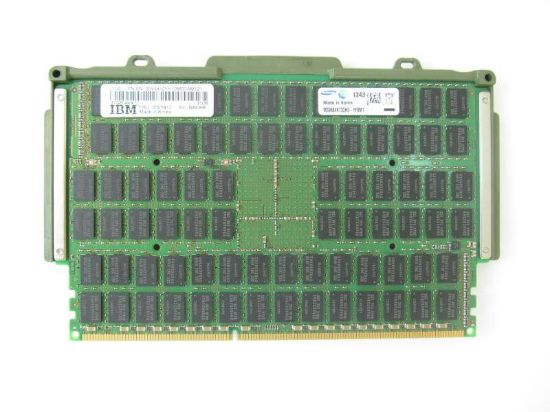 Picture of 00V5412 IBM 32GB 1X32GB DDR3-1066MHZ Ecc Registered PC3-10600 Cl7 Dimm Memory Module For Power 7 P770 Server. New Bulk Pack.