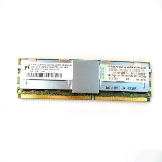 Picture of 46C7572 IBM 8GB 800MHz PC2-6400 Cl6 Ecc Reg DDR2 SDRAM DIMM Ram | New Bulk Pack