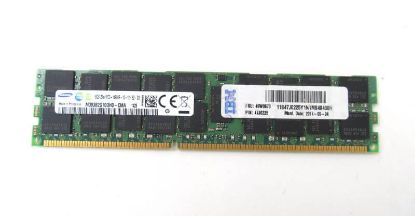 Picture of 46W0670 IBM 16GB 1X16GB 1866MHz PC3-14900 Ecc Registered DDR3 SDRAM Memory For System X Server. New Bulk Pack.