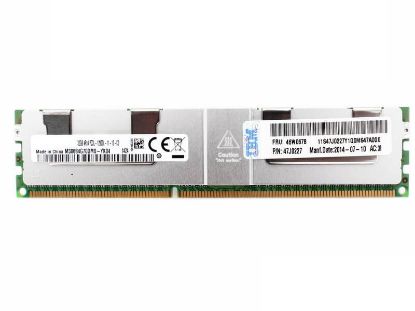 Picture of 46W0676 IBM 32GB 1X32GB Pc3-12800 Ddr3 1600mhz Sdram Quad Rank 240-Pin Lrdimm Ecc Registered Memory Module For System X Server. New Bulk Pack