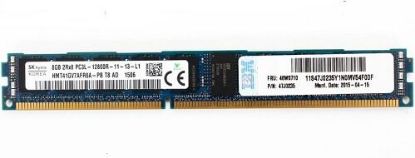 Picture of 47J0235 IBM 8GB 1X8GB PC3-12800 DDR3 1600MHZ SDRAM Dual Rank Ecc Registered Vlp Rdimm Memory Module. New Bulk Pack.