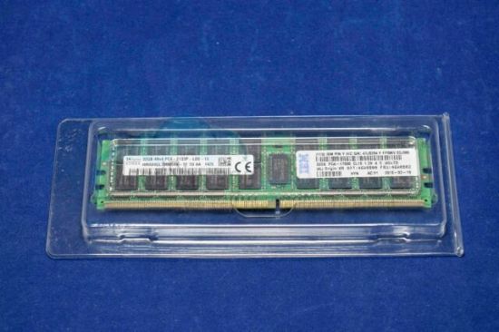 Picture of 47J0254 IBM 32GB 1X32GB PC4-17000 DDR4-2133MHZ Ecc Registered Cl15 288-Pin Load Reduced Dimm 1.2v Quad Rank Memory Module. New Bulk Pack.