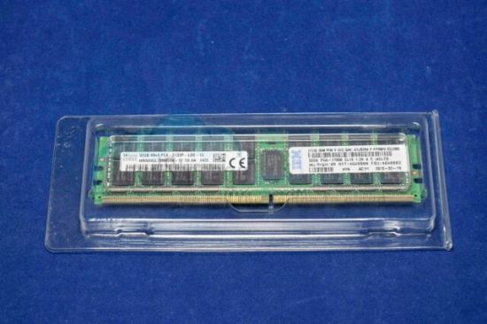 Picture of 47J0254 IBM 32GB 1X32GB PC4-17000 DDR4-2133MHZ Ecc Registered Cl15 288-Pin Load Reduced Dimm 1.2v Quad Rank Memory Module. New Factory Sealed 3 Years IBM Warranty.