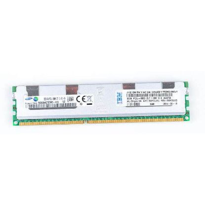 Picture of 90Y3103 IBM 32GB 1X32GB 1066MHz PC3-8500 4RX4 CL7 VLP ECC Registered DDR3 SDRAM DIMM IBM Memory For System X Server. New Bulk Pack.