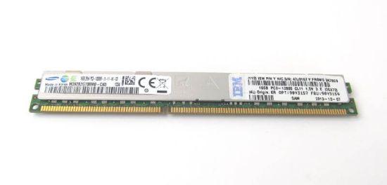 Picture of 90Y3159 IBM 16GB 1X16GB 1600MHz PC3-12800 240-Pin CL11 1.5v DDR3 SDRAM ECC Dual Rank X8 Registered RDIMM IBM Memory For Bladecenter. New Factory Sealed 3 Years IBM Warranty.