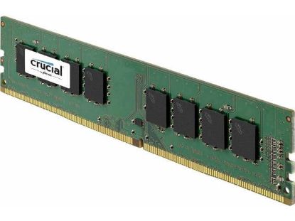 Picture of CT8G4DFS8213 Micron 8GB 1RX8GB 2133MHZ PC4-17000 Single Rank Non-ECC Unbuffered Cl15 1.2V DDR4 SDRAM 288-Pin UDIMM Memory Module. New Factory Sealed 3 Years Micron Warranty.