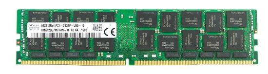 Picture of HMA42GL7MFR4N-TF Hynix 16GB 1X16BG PC4-17000 Ddr4-2133mhz Sdram Dual Rank Ecc Registered Cl15 288-Pin Lrdimm Memory Module. New Bulk Pack.