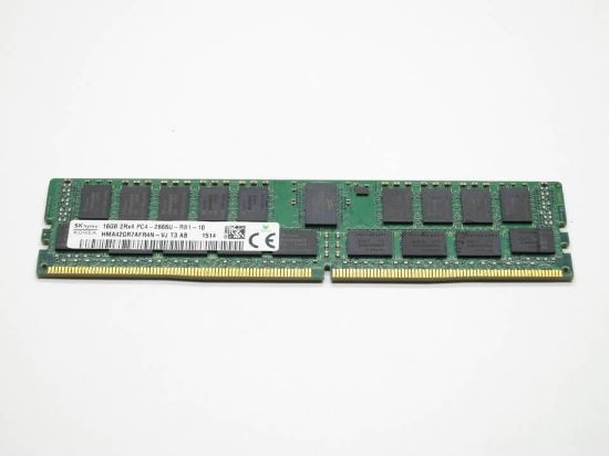 Picture of HMA42GR7AFR4N-VJ Hynix 16GB 1X16GB 2666MHZ PC4-21300 Cas-19 Ecc Registered Dual Rank X4 DDR4 SDRAM 288-Pin Rdimm Memory Module For Server. New Bulk Pack.