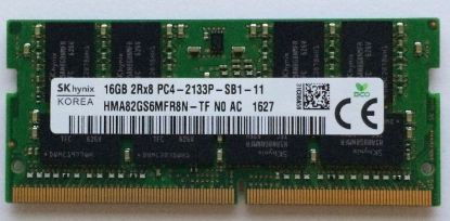 Picture of HMA82GS6MFR8N-TF Hynix 16GB 2133MHZ PC4-17000 DDR4 SDRAM Cl15 Non-Ecc Dual Rank 1.2v 260-Pin Sodimm Hynix Memory Module For Notebook. New Bulk Pack.