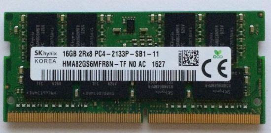 Picture of HMA82GS6MFR8N-TF Hynix 16GB 2133MHZ PC4-17000 DDR4 SDRAM Cl15 Non-Ecc Dual Rank 1.2v 260-Pin Sodimm Hynix Memory Module For Notebook. New Bulk Pack.