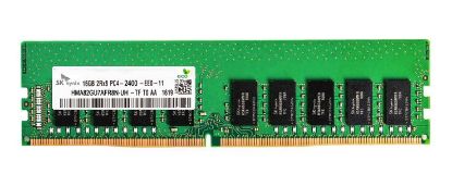 Picture of HMA82GU7AFR8N-UH Hynix 16GB 1X16GB PC4-19200U DDR4-2400MHZ SDRAM Dual Rank X8 Non Ecc Unbuffered 288-Pin Udimm Memory Module For Desktop. New Bulk Pack.