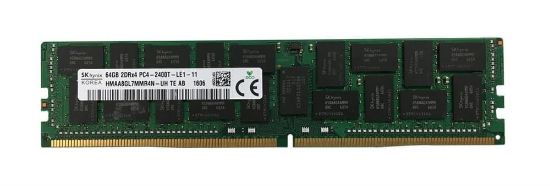Picture of HMAA8GL7MMR4N-UHTE Hynix 64GB 1X64GB 2400MHZ PC4-19200 CAS-17 ECC Registered Quad Rank X4 DDR4 SDRAM 288-Pin LRDIMM Hynix Memory Module For Server Memory. New Factory Sealed 3 Years Hynix Warranty.