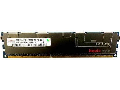Picture of HMT31GR7BFR4C-PB Hynix 8GB 1X8GB PC3-12800 1600MHZ DDR3 SDRAM Dual Rank 240-Pin Registered Ecc Genuine Hynix Memory Module. New Bulk Pack.