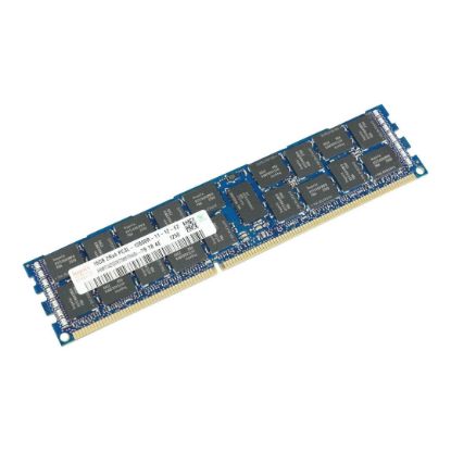 Picture of HMT31GR7CFR4A-PB Hynix 8GB 1600MHz PC3-12800R ECC Registered Dual Rank X4 1.35V DDR3 SDRAM 240-PIN RDIMM Memory Module For Server. New Bulk Pack.