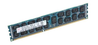 Picture of HMT31GR7CFR4AH9 Hynix 8GB 1X8GB PC3-10600 1333mhz Ddr3 Sdram 1.35v Dual Rank 240-Pin Registered Ecc Memory Module For Poweredge And Precision Systems. New Bulk Pack. Dell OEM.