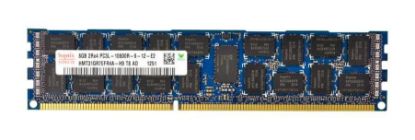 Picture of HMT31GR7EFR4A-H9 Hynix 8GB 1X8GB PC3-10600 1333mhz DDR3 SDRAM 1.35v Dual Rank 240-Pin Registered Ecc Memory Module. New Bulk Pack. Dell OEM.