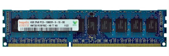 Picture of HMT351R7BFR8C-H9 Hynix 4GB PC3-10600 DDR3 1333mhz SDRAM 240-Pin Ram | New Bulk Pack