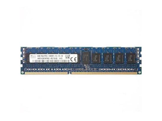 Picture of HMT41GR7AFR4C-RD Hynix 8GB 1X8GB 1866mhz PC3-14900 Cl13 Ecc Registered Ddr3 Sdram 240-Pin Dimm Hynix Memory Module For Server. New Bulk Pack.