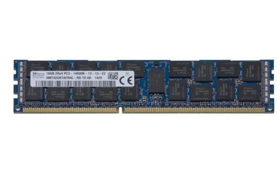 Picture of HMT42GR7AFR4C-RD Hynix 16GB Pc3-14900 1866mhz DDR3 SDRAM 240-Pin Ecc Reg Ram | New Bulk Pack