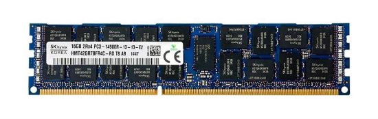 Picture of HMT42GR7BFR4C-RD Hynix 16GB 1X6GB 1866MHZ PC3-14900 Cl13 Ecc Registered Dual Rank Ddr3 Sdram 240-Pin Dimm Hynix Memory For Server Memory. New Bulk Pack.