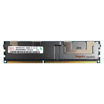 Picture of HMT42GR7CMR4C-H9 Hynix 16GB 1X16GB 1333mhz Pc3-10600 Cl9 Quad Rank Ecc Registered Ddr3 Sdram Dimm Genuine Hynix Memory Module For Server. New Bulk Pack.