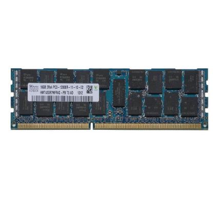 Picture of HMT42GR7MFR4C-PB Hynix 16GB Pc3-12800 1600mhz DDR3 SDRAM 240-Pin Ecc Reg Ram | New Bulk Pack