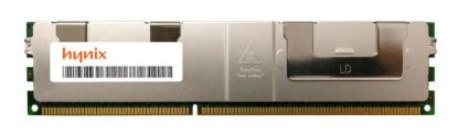Picture of HMT84GL7BMR4A-H9 Hynix 32GB 1x32GB PC3-10600R 1333mhz Registered Ecc 1.35v Quad Rank X4 Ecc Cl9 DDR3 Sdram 240-PIN Lrdimm Memory Module For Server. New Bulk Pack.