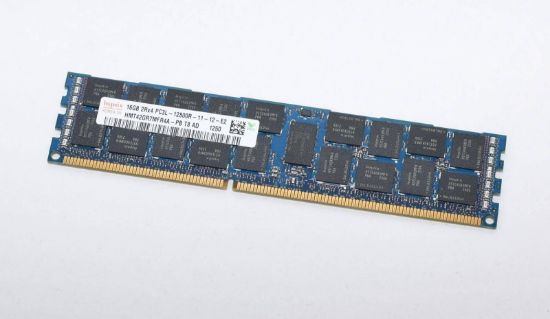 Picture of HMT84GR7BMR4A-H9 Hynix 32GB 1X32GB 1333MHZ PC3-10600 Cl9 Ecc Registered Quad Rank 1.35v Low Voltage DDR3 SDRAM 240-Pin Dimm Hynix Memory For Dell Poweredge Server And Precision Systems. New Bulk Pack.