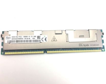 Picture of HMT84GR7MMR4A-H9 Hynix 32GB 1X32GB Pc3-10600 1333mhz Ddr3 Sdram Quad Rank 240-Pin Registered Ecc Memory Module For Poweredge And Precision Systems. New Bulk Pack.