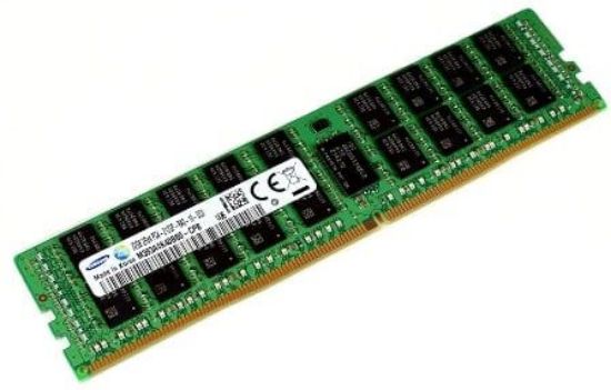 Picture of M386A8K40BM2-CTD7Y Samsung 64GB 1X64GB 2666MHZ PC4-21300 Cl19 Ecc Registered Quad Rank X4 1.2v DDR4 SDRAM 288-Pin Lrdimm Samsung Memory Module For Server. New Factory Sealed 3 Years Samsung Warranty.