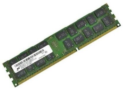 Picture of MT18KSF1G72PZ-1G6E1H Micron 8GB 1X8GB 1600MHz PC3-12800 Cl11 Ecc 1.35v Registered Single Rank DDR3 SDRAM DIMM 240-Pin Micron Memory For Server. New Bulk Pack.