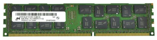 Picture of MT36JSF1G72PZ-1G4M1H Micron 8GB 1333mhz DDR3 Pc3-10600 Ecc SDRAM 240-Pin Reg Ram | New Bulk Pack