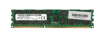 Picture of MT36JSF2G72PZ-1G9N1K Micron 16GB 1X16GB 1866MHZ PC3-14900 Cl13 Ecc Registered Dual Rank DDR3 SDRAM 240-Pin Dimm Memory For Server Memory. New Bulk Pack.