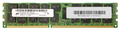 Picture of MT36KSF2G72PZ-1G4E MICRON 16GB Pc3-10600R DDR3-1333MHz SDRAM 240-Pin Memory Module. New Bulk Pack.