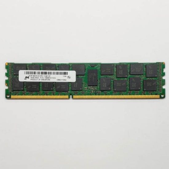 Picture of MT36KSF2G72PZ-1G4E1HF Micron 16GB 1333mhz DDR3 Pc3-10600 Ecc SDRAM 240-Pin Reg Ram | New Bulk Pack