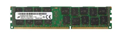 Picture of MT36KSF2G72PZ-1G6E1HF Micron 16GB 1X16GB 1600mhz PC3-12800R Cl11 ECC Registered DUAL Rank DDR3 SDRAM 240-PIN Dimm Memory Module For Server. New Bulk Pack.