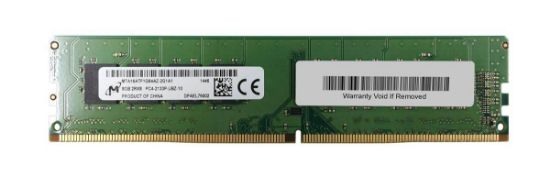 Picture of MTA16ATF1G64AZ-2G1A1 Micron 8GB 1X8GB 2133MHZ PC4-17000 Cl15 Dual Rank Non Ecc Unbuffered DDR4 SDRAM Dimm Micron Memory Module. New Bulk Pack.