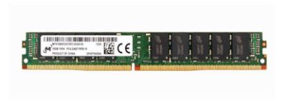 Picture of MTA18ADF2G72PZ-2G3A1IG Micron 16GB 1X16GB 2400MHZ PC4-19200 Cl17 Ecc Registered Single Rank Vlp 1.2v DDR4 SDRAM 288-Pin Dimm For Server Memory. New Bulk Pack.