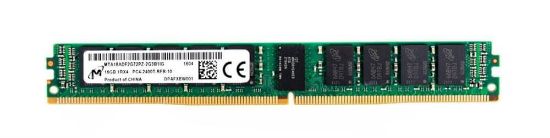 Picture of MTA18ADF2G72PZ-2G3B1 Micron 16GB (1X16GB) 2400MHZ PC4-19200 CL17 ECC Registered Single Rank VLP 1.2V DDR4 SDRAM 288-Pin DIMM Micron Memory for Server Memory. New Bulk Pack.