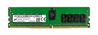 Picture of MTA18ASF2G72PDZ-2G3D1 Micron 16GB 1X16GB 2400MHZ PC4-19200 Cl17 Ecc Registered Dual Rank DDR4 SDRAM 288-Pin Dimm Memory Module. New Bulk Pack.