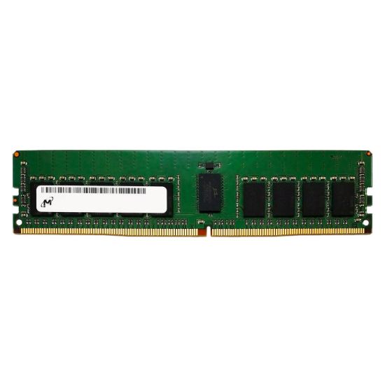 Picture of MTA18ASF2G72PZ-2G3A1 Micron 16GB 1X16GB PC4-19200 DDR4-2400MHZ ECC Registered Single Rank Cl17 SDRAM 288-PIN DIMM 1.2V Memory. New Bulk Pack.
