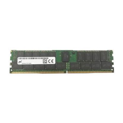 Picture of MTA36ASF4G72LZ-2G6D1 Micron 32GB 1X32GB 2666MHZ PC4-21300 Cl19 Ecc Registered 2rx4 DDR4 SDRAM 288-Pin Dimm 1.2 Memory For Server Memory Rack Server. New Bulk Pack.