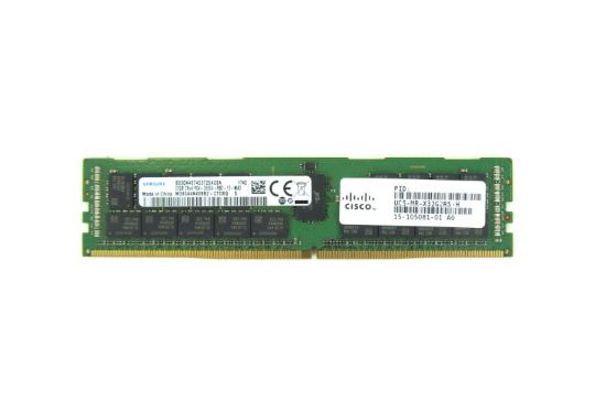 Picture of UCS-ML-X32G2RS-H Cisco 32GB 2666MHz PC4-21300 288Pin 1.2v Ecc Registered Lrdimm Memory For Server. New Bulk Pack.