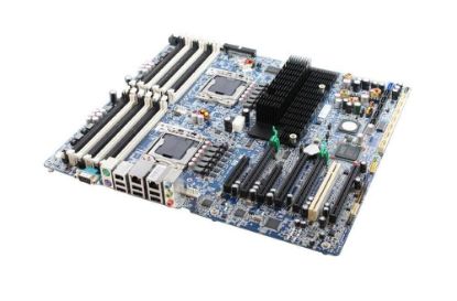 Picture of 576202-001 HP System Board Intel Tylersburg 2S QC For Z800 Workstation. New Bulk Pack.