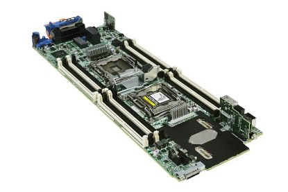 Picture of 744409-001 HPE System Board For Proliant Bl460C Gen9 E5-2640V3 1P 32GB-R P244BR Base Server. Refurbished.