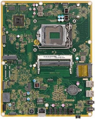 Picture of 752249-501 HP System Board For Touchsmart 23-H Aio Lilium-G Sharkbay Intel S115x. Refurbished.