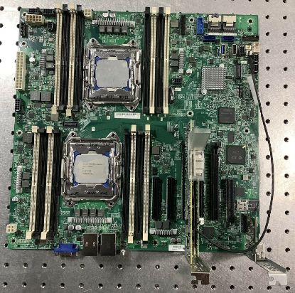Picture of 843671-001 HP CPU System Board PCI Riser Card for Proliant Ml150 Gen9 V3/v4 Server | New Bulk Pack