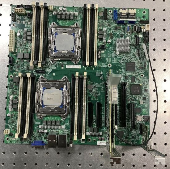 Picture of 843671-001 HP CPU System Board PCI Riser Card for Proliant Ml150 Gen9 V3/v4 Server | New Bulk Pack
